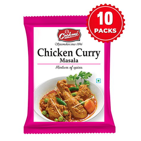 Chicken Curry Masala 8gm pouch (10 pack) - Shop.Cookme